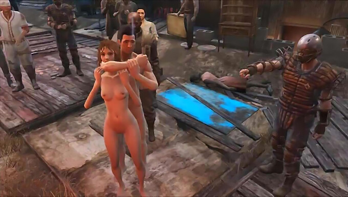 「cartoon Fallout 4 Fans Rejoice!Diamond Cityでのパブリックグループセックス」