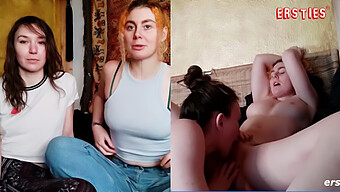 Prima Întâlnire Lesbiană Dintre Innana Și Zora Cu Squirtingul