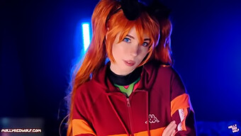 Molly Red Wolf Da Sexo Oral Descuidado Y Recibe Una Corrida Interna En El Video De Evangelion Asuka Langley