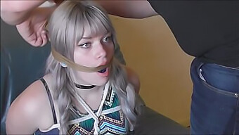 Two Young Ladies Submit To Bdsm Restraints And Gagged Silence