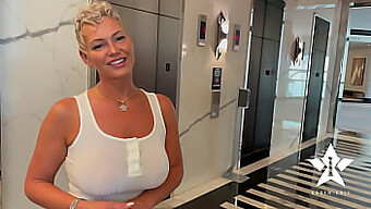 Stunning Ig Model With Big Breasts Gives A Blowjob To A Fan In A Hotel Lobby - Kaden Kole Daddy Jm