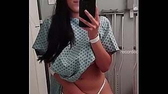 Close Call For Young Girl Pleasure Herself On Camera In Hospital