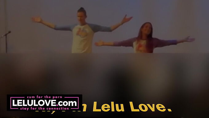 A Couple'S Intimate Backstage Experience During Their First Non-Professional Live Performance - Featuring Lelu Love